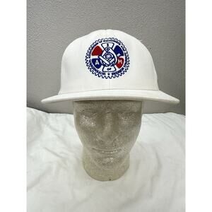 Union Wear Snapback Hat White International Mechanics and Aerospace Logo